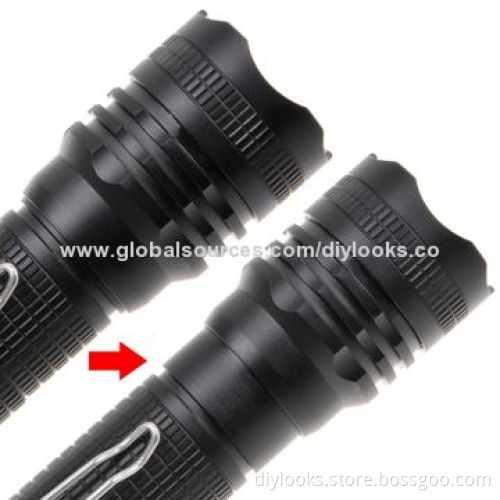 KX-B09 Cree XM-L2 1000lm 5-Mode Zoom White Light FlashlightNew